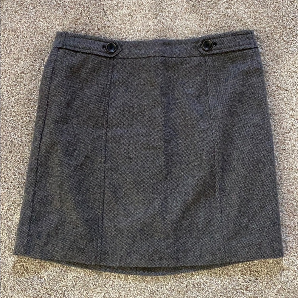 Ann Taylor Loft Tweed Mini Skirt, Size 8